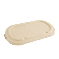 Coperchio rettangolare in polpa scura (PAP21) 240x135mm H15mm