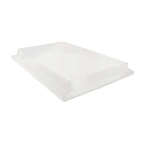 Coperchio in PET trasparente per vassoio Atlas (PET1) 380x280mm H40mm