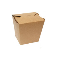 Contenitore tondo kraft stile orientale, chiusura a incastro 85x98mm H95mm 750ml