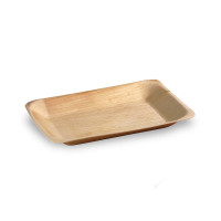 Piatto in palma 280x180mm H15mm