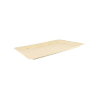 Vassoio rettangolare "Scandinavia" in legno 400x280mm H20mm