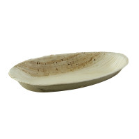 Piatto in palma 190x120mm H25mm 270ml