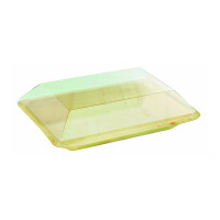 Coperchio in PET trasparente per vassoio Scandinavia (PET1) 190x140mm H20mm
