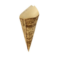 Cono in foglia in bambù  H170mm 147ml