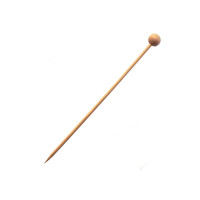 Stecchino in bamboo pallina naturale (FOR50) 138