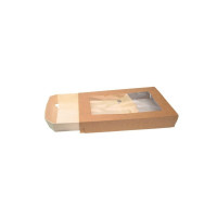 Stecchino in bambù con decorazione ricciolo (FOR50)  H120mm