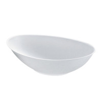 Ciotola "BioNchic" ovale in polpa di canna da zucchero 270x165mm H77mm 1500ml