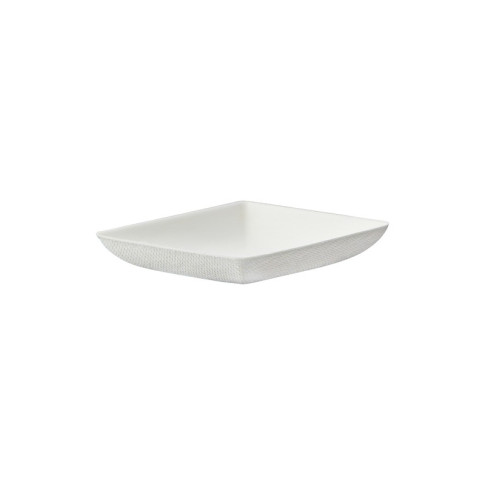 Piatto "BioNChic" in polpa di canna da zucchero  65x65mm H13mm
