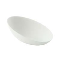 Fingerfood in polpa di canna da zucchero, ovale 80x52mm H29mm