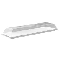 Coperchio BioNchic in PET trasparente (PET1) 275x90mm H30mm