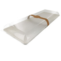 Coperchio BioNchic in PET trasparente (PET1) 404x157mm H33mm