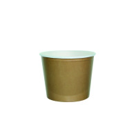 Secchiello di grandi dimensioni in cartone kraft, adatto per pollo  H166mm 3990ml