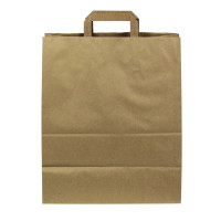 Shopper in carta kraft doppia parete 320x170mm H380mm