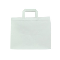 Shopper in carta bianca 320x200mm H250mm