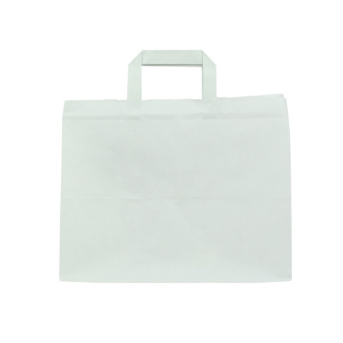 Shopper in carta bianca 320x200mm H250mm
