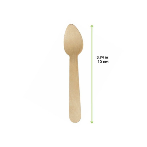 Cucchiaio da caffè in legno  H100mm