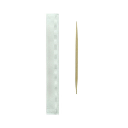 Stuzzicadenti in legno, imballaggio singolo  H65mm