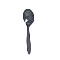 Cucchiaio"Majesty" in plastica nera 169