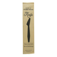Coltello in legno "Hercules" involucro kraft  H185mm