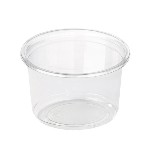 Contenitore "Deli" tondo in PET trasparente  H61mm 360ml