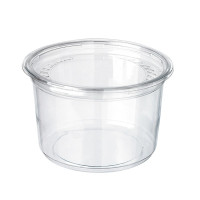 Contenitore "Deli" tondo in PET trasparente  H106mm 750ml