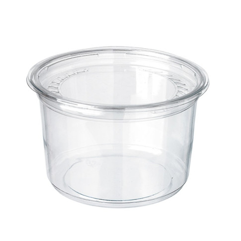 Contenitore "Deli" tondo in PET trasparente  H106mm 750ml