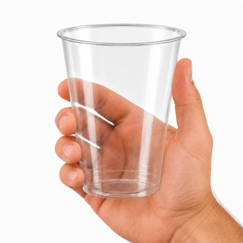 Contenitore "Deli" tondo in PET trasparente  H139mm 1000ml