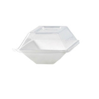 Coperchio per vassoi EcoDesign (PET1) 132x88mm H33mm