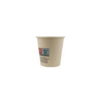 Bicchiere cartone e fibra di bambù (PAP20)  H57mm 72ml