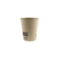 Bicchiere cartone e fibra di bambù (PAP20)  H79mm 180ml