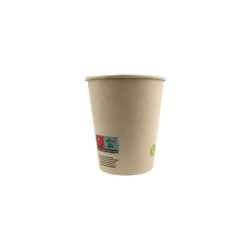 Bicchiere cartone e fibra di bambù (PAP20)  H79mm 180ml