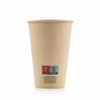Bicchiere cartone e fibra di bambù (PAP20)  H92mm 230ml