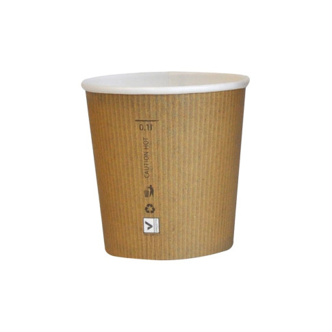 Bicchiere cartone lamina PLA (PAP20)  H60mm 120ml