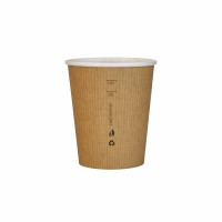 Bicchiere cartone lamina PLA (PAP20)  H92mm 230ml