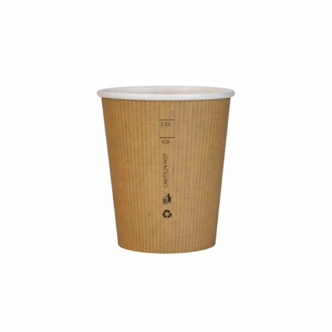 Bicchiere cartone lamina PLA (PAP20)  H92mm 230ml