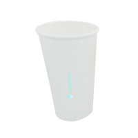 Bicchiere cartone bianco (PAP20)  H132mm 530ml