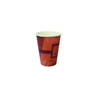 Bicchiere cartone stampa Cafè Latte Chocolate (PAP20)  H111mm 350ml