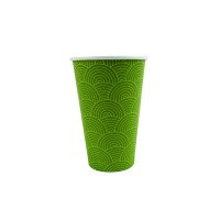 Bicchiere per distributori automatici decorazione "Tokyo"  H118mm 350ml