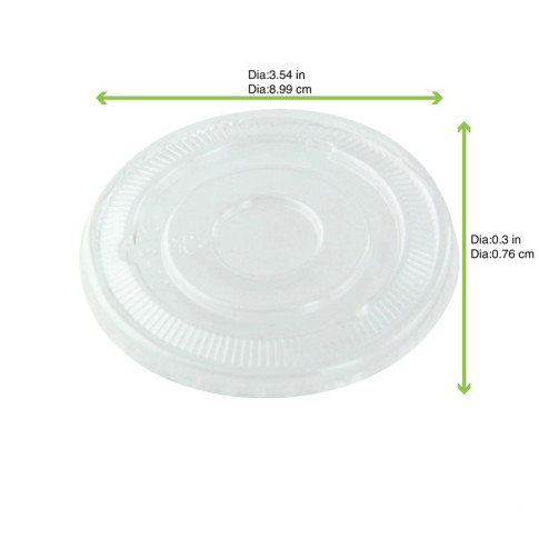 Coperchio in PET (PET1)  H10mm
