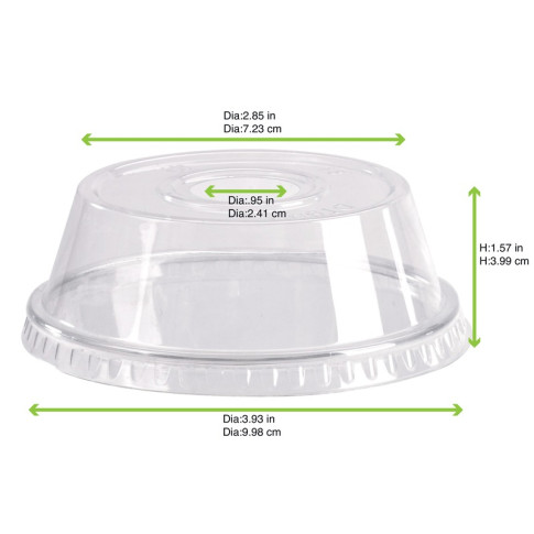 Coperchio in PET (PET1)  H40mm