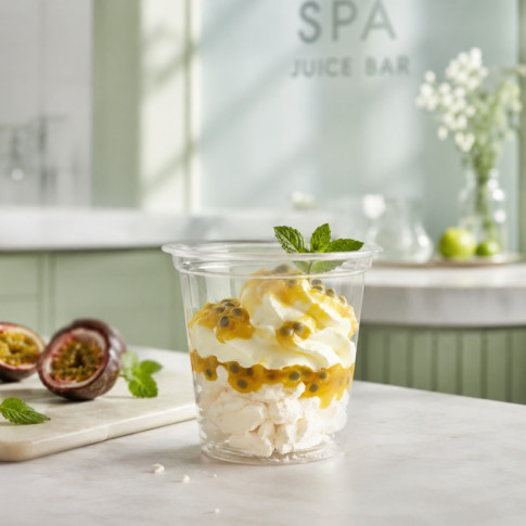 Bicchiere PET per dessert   H65mm 270ml