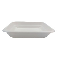 Vaschetta in polpa termosaldabile 2 scomparti (PAP21) 227x178mm H45mm 1060ml