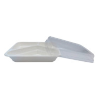 Vaschetta in polpa termosaldabile 3 scomparti (PAP21) 227x178mm H45mm 890ml