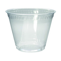 Coppa da dessert in PLA trasparente  H72mm 270ml