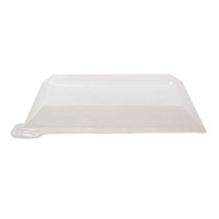 Coperchio klarity  in PET (PET1) 100x100mm H16mm