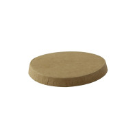 Coperchio in cartone kraft, alimenti caldi e freddi  H11mm