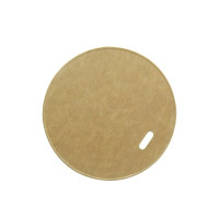 Coperchio in cartone kraft, alimenti caldi e freddi  H11mm