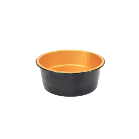 Opseal Aluminium pot black/gold  H50mm 450ml