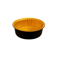 Opseal Aluminium pot black/gold  H45mm 520ml
