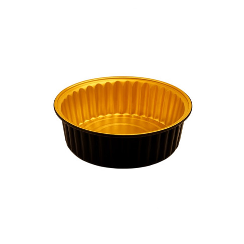Opseal Aluminium pot black/gold  H45mm 520ml